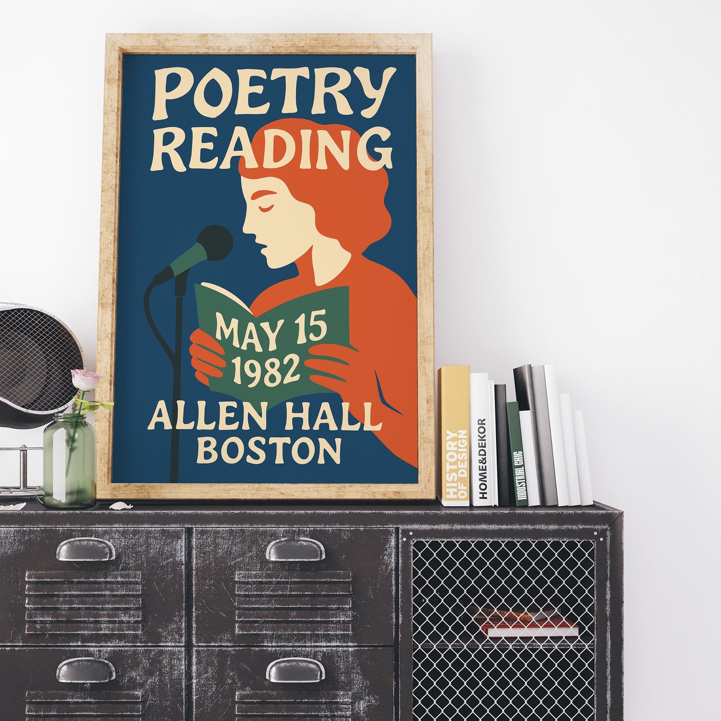 Poetry Reading Boston Poster