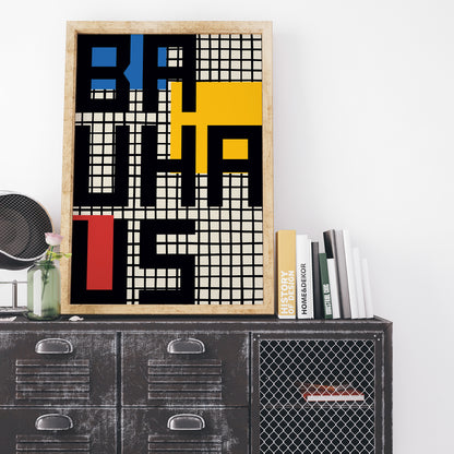 Bauhaus Typography Poster