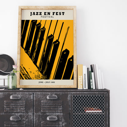 Jazz En Fest 1985 Festival Poster