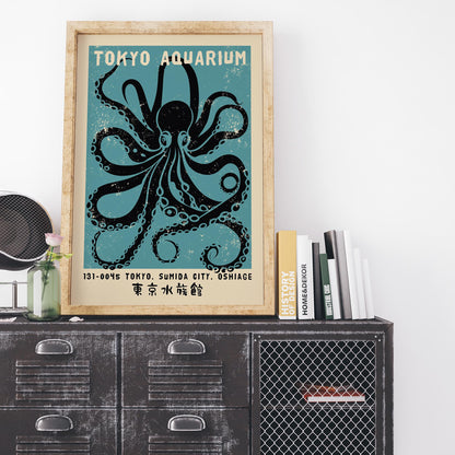 Tokyo Octopus Wall Art