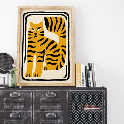 Bold Tiger Wall Art
