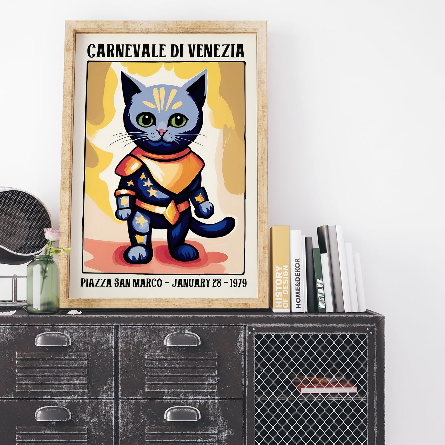 Carnevale De Venezia Vintage Poster