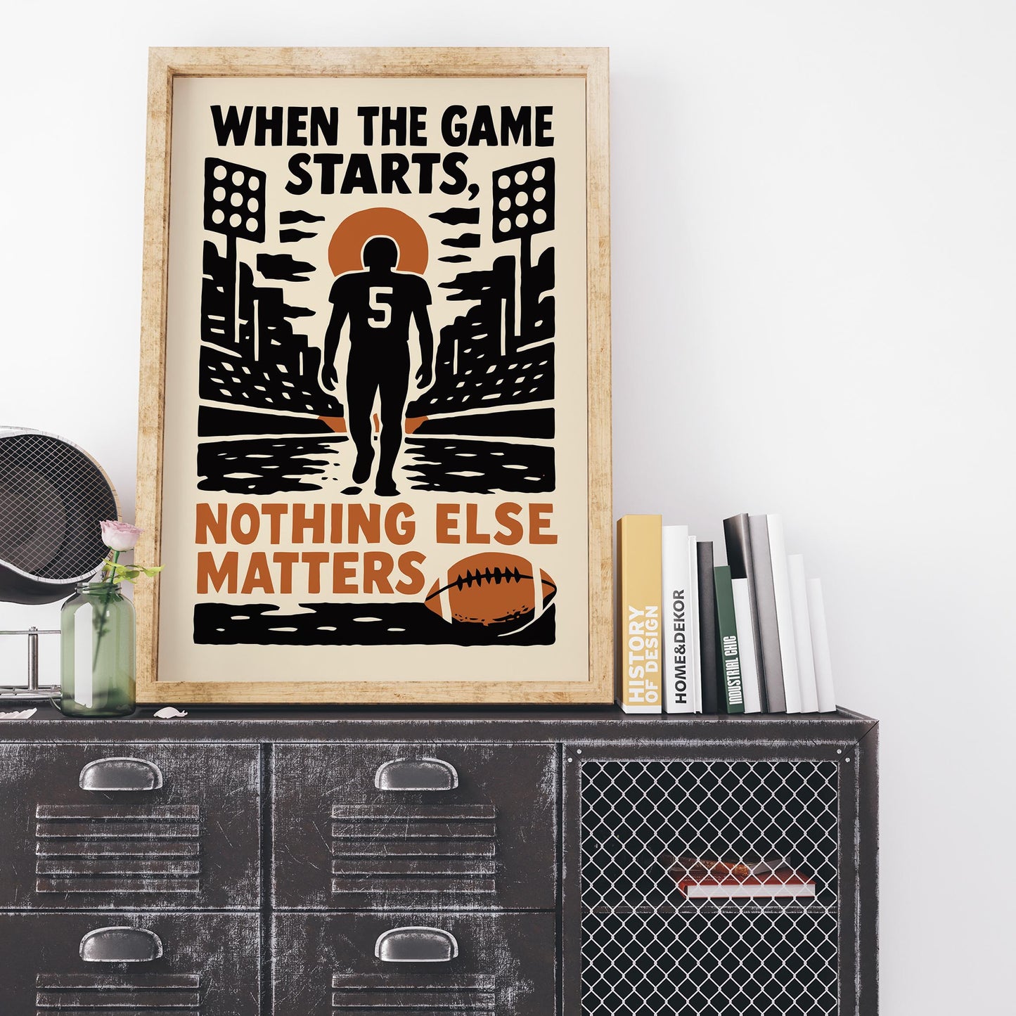 Game Day Football Poster