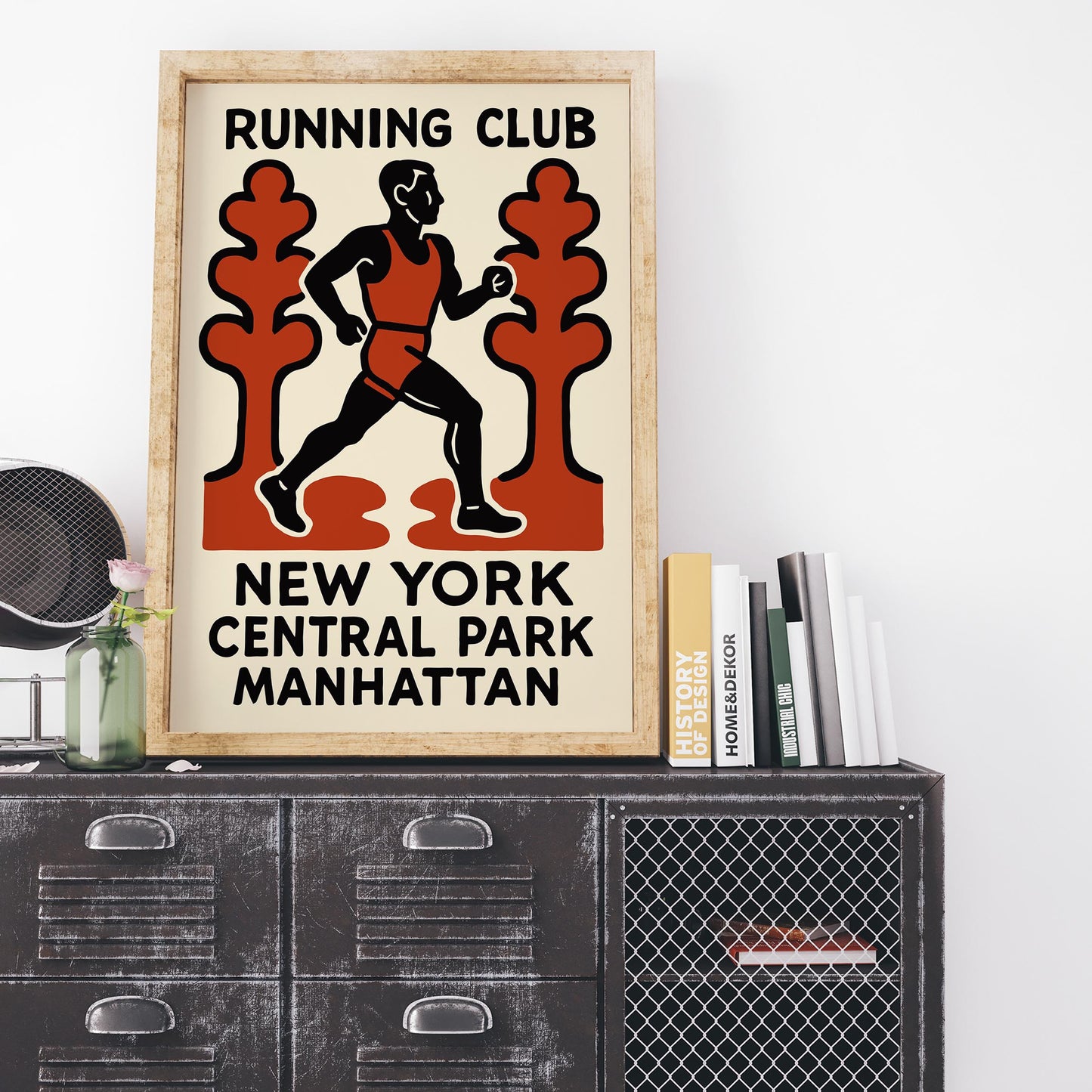 Running Club Manhattan Poster