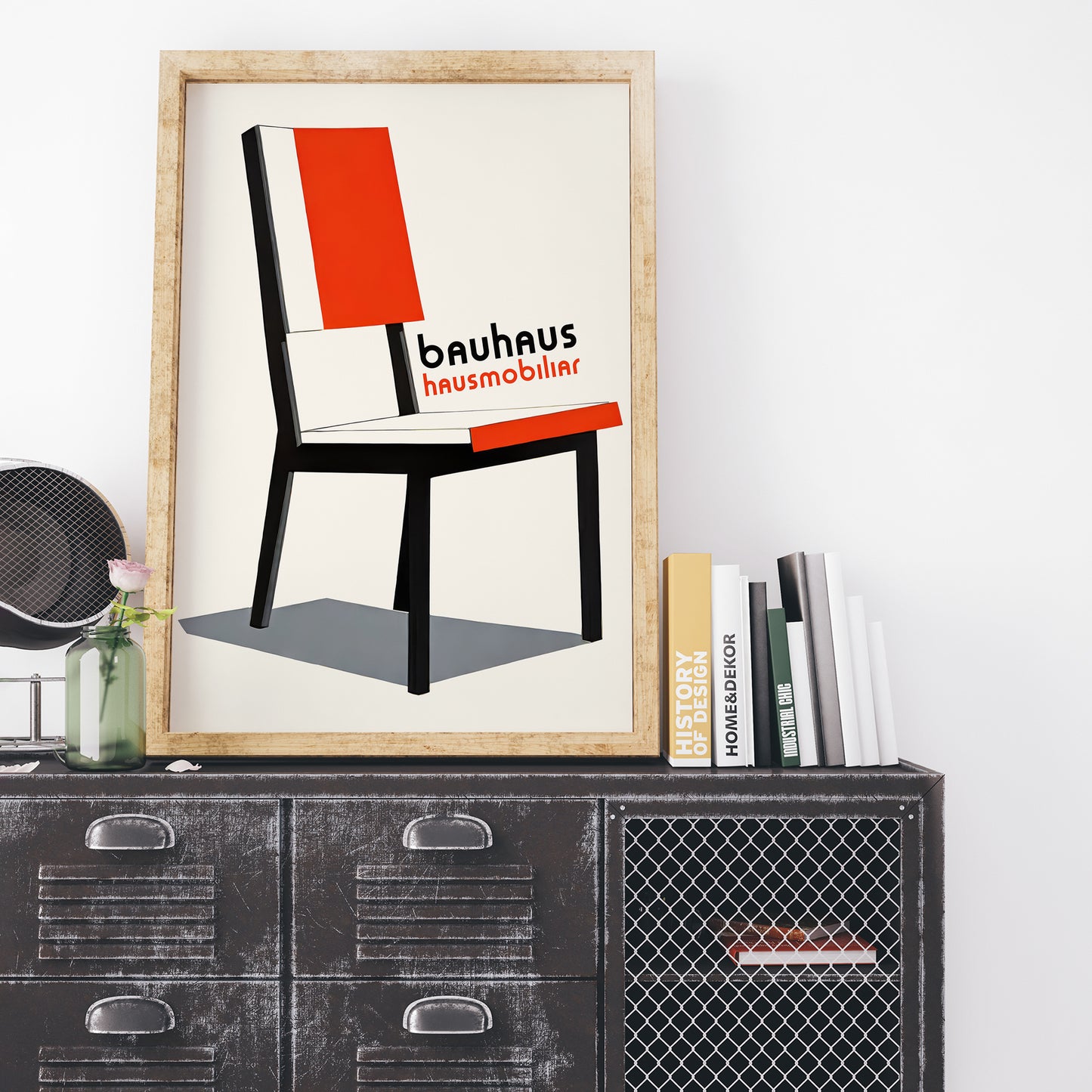 Bauhaus Chair Retro Wall Art