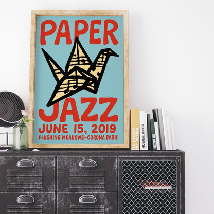 Paper Jazz Festival Poster Print