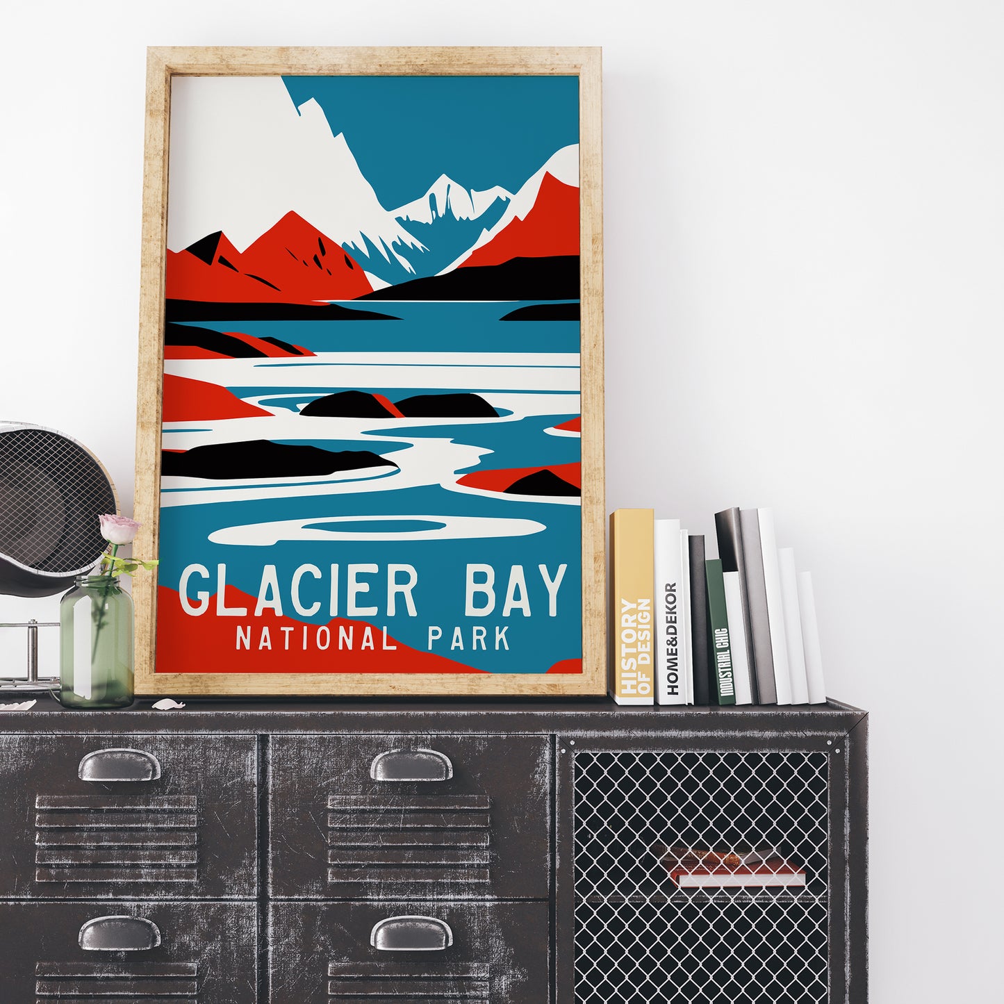 Glacier Bay Travel Poster