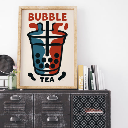 Bubble Tea Art Print