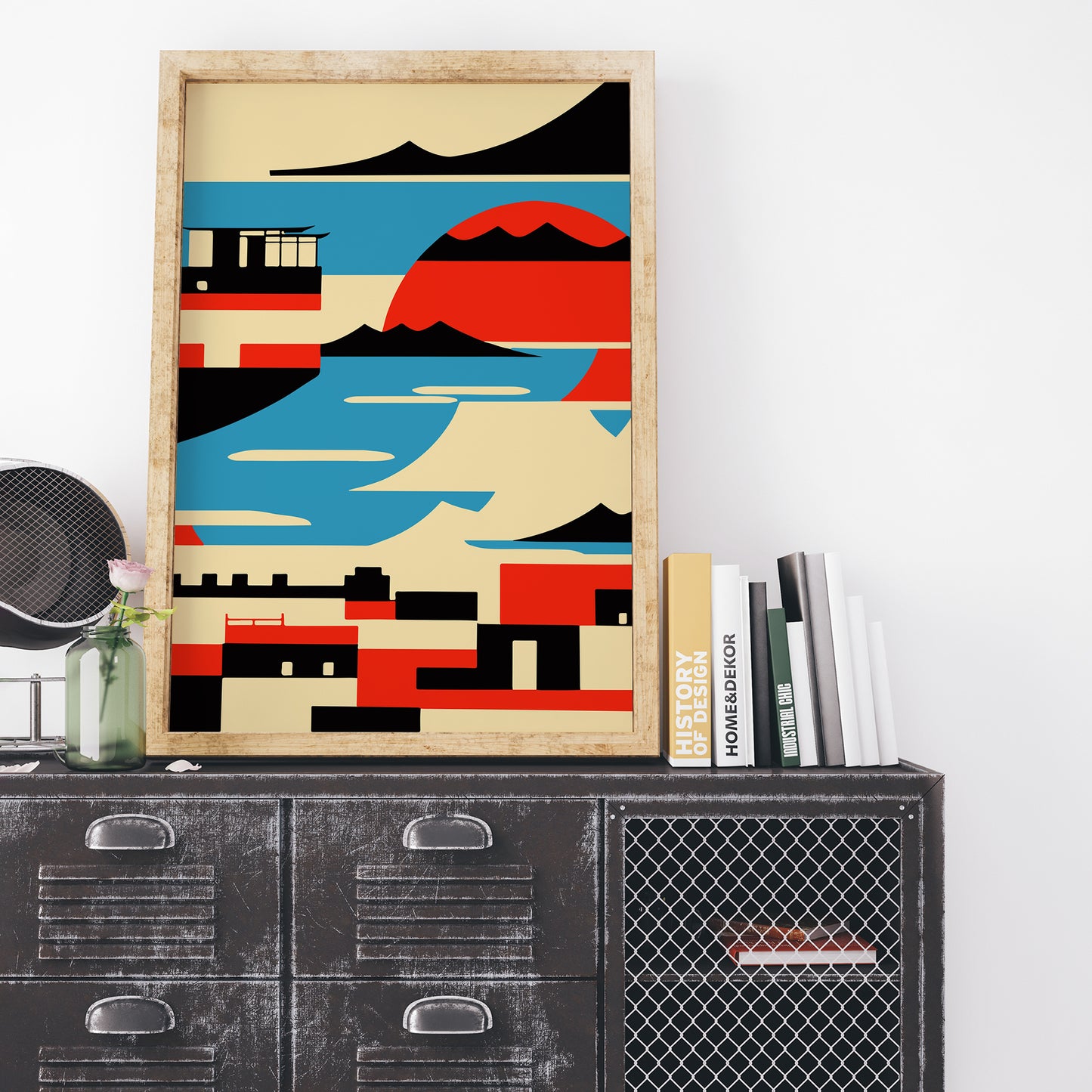 Geometric Japan Art Print