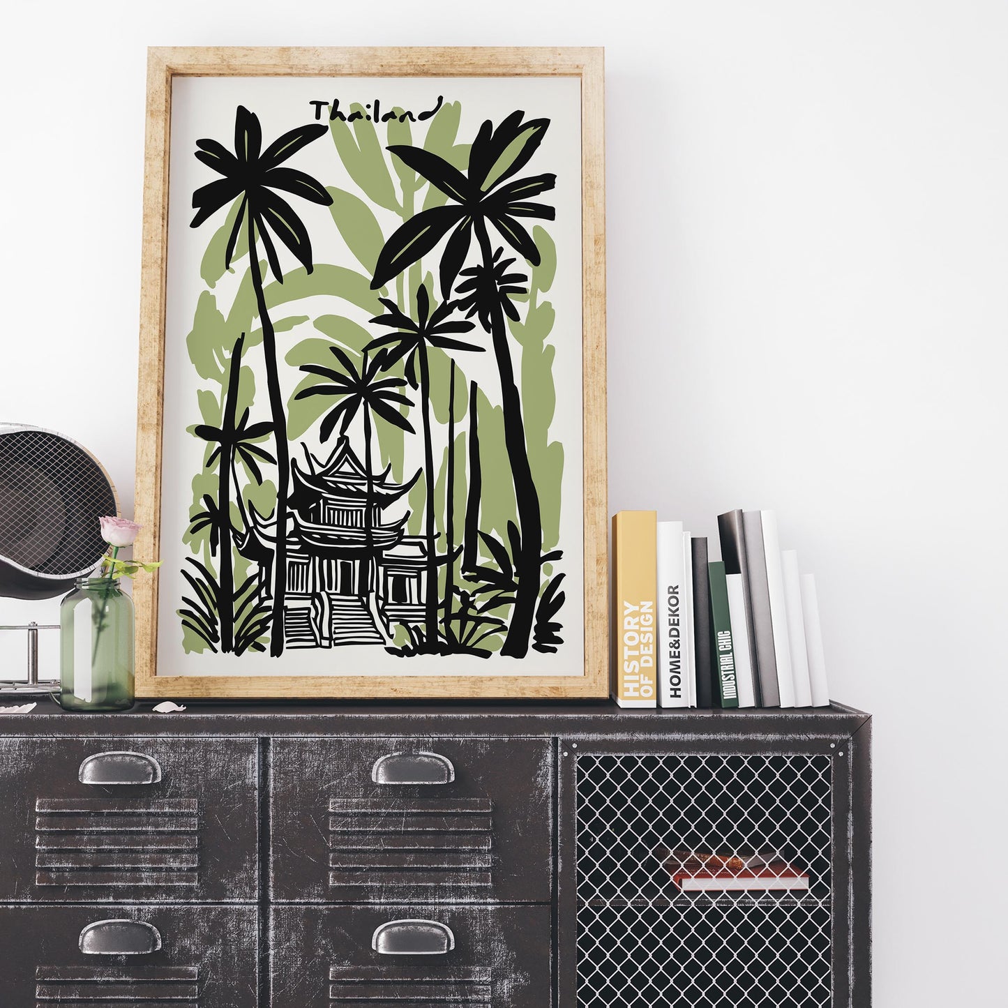 Thailand Green Travel Poster