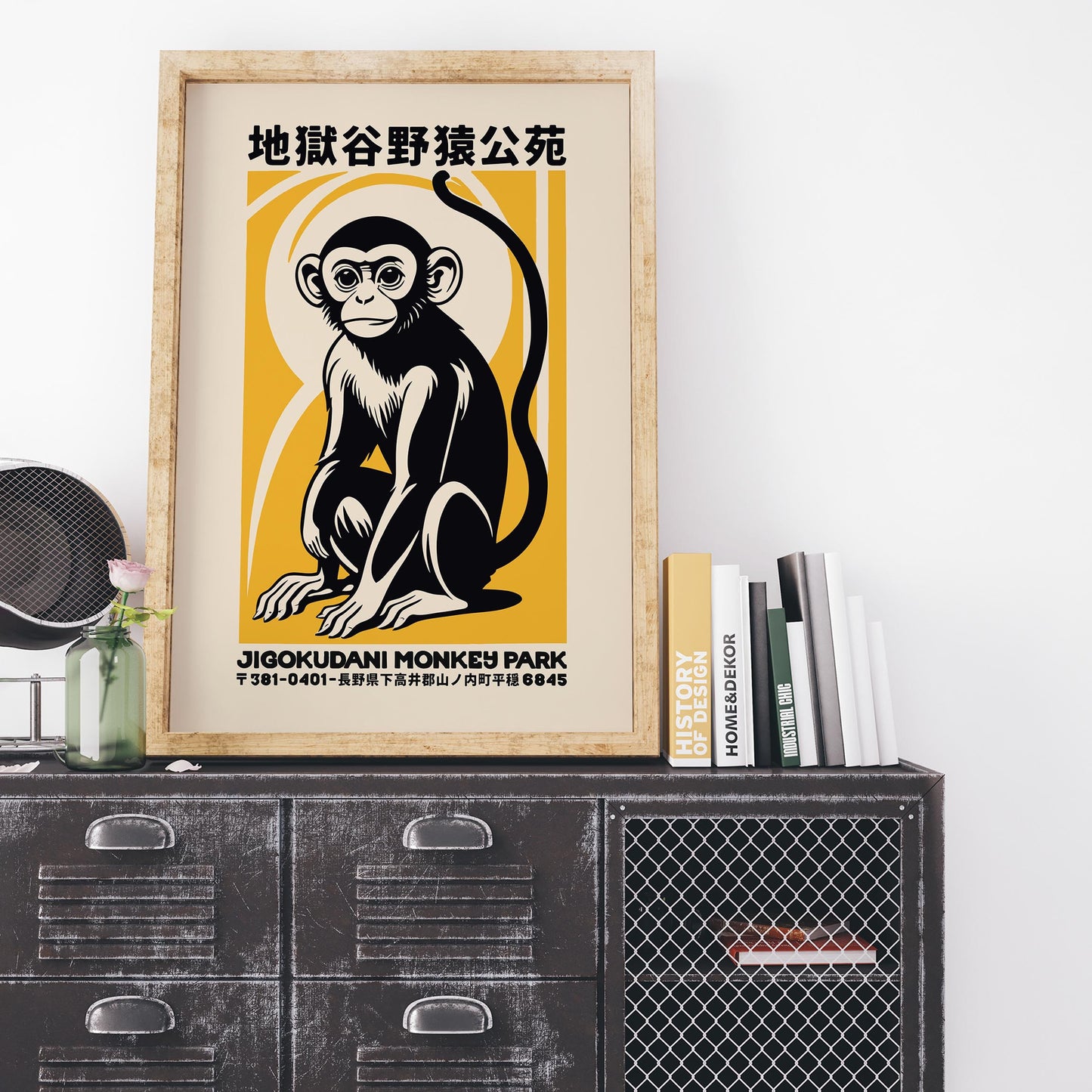 Jigokudani Monkey Park Poster
