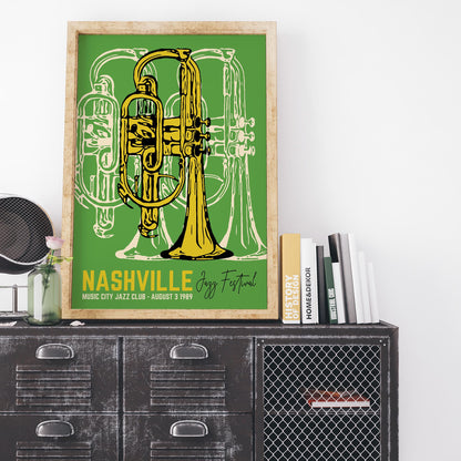 2001 NYC Jazz Festival Poster