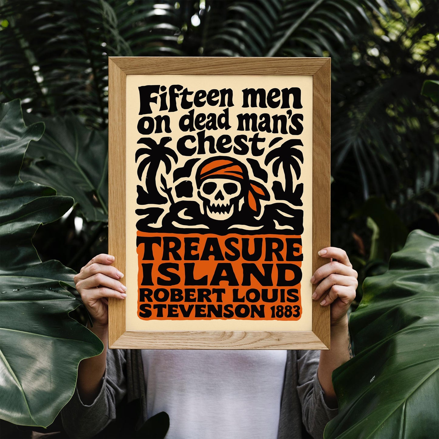Treasure Island Vintage Poster