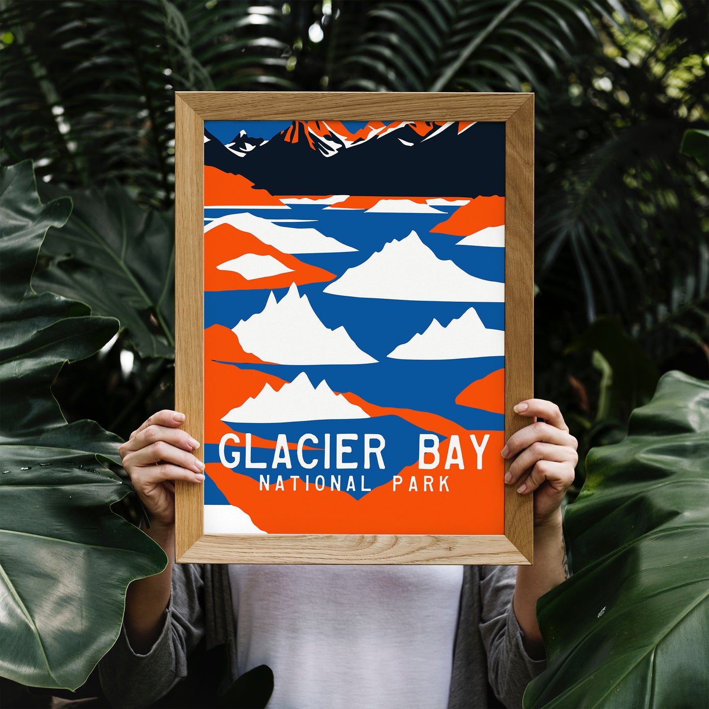 Glacier Bay Wildlife Park Print