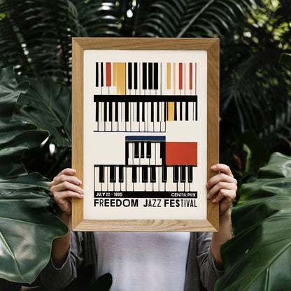 Freedom Jazz Festival 1995 Poster