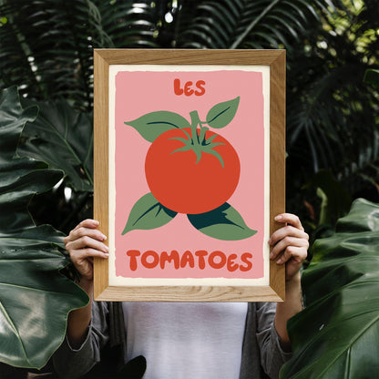 Les Tomatoes Kitchen Wall Art