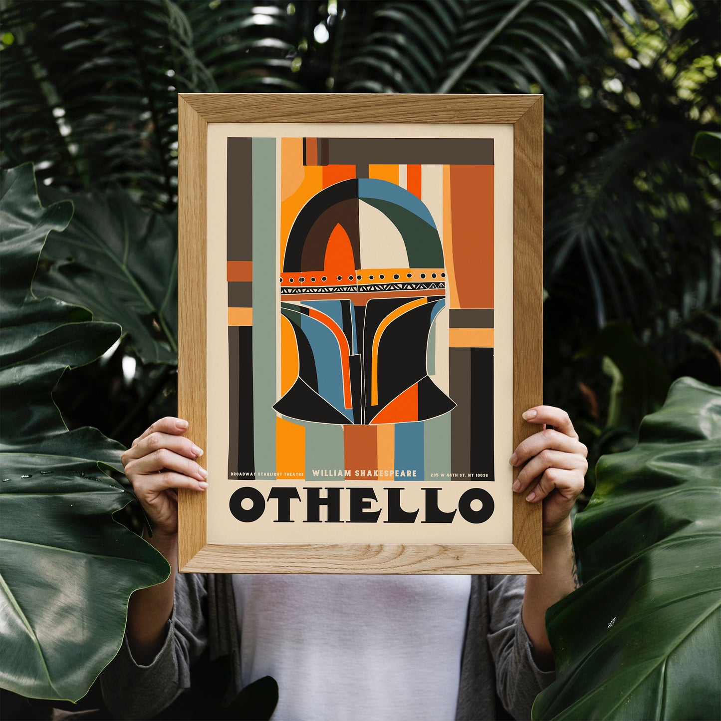 Othello - Shakespeare Theater Poster