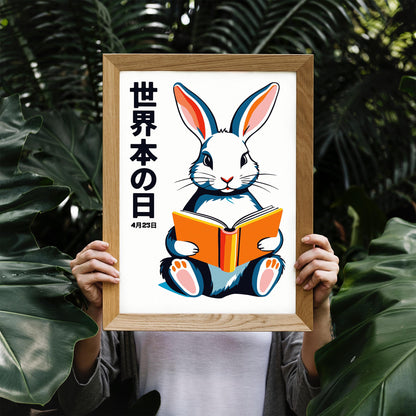World Book Day Rabbit Print