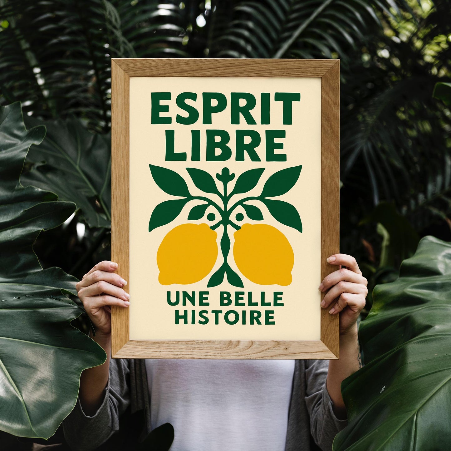 Esprit Libre Lemon Wall Art