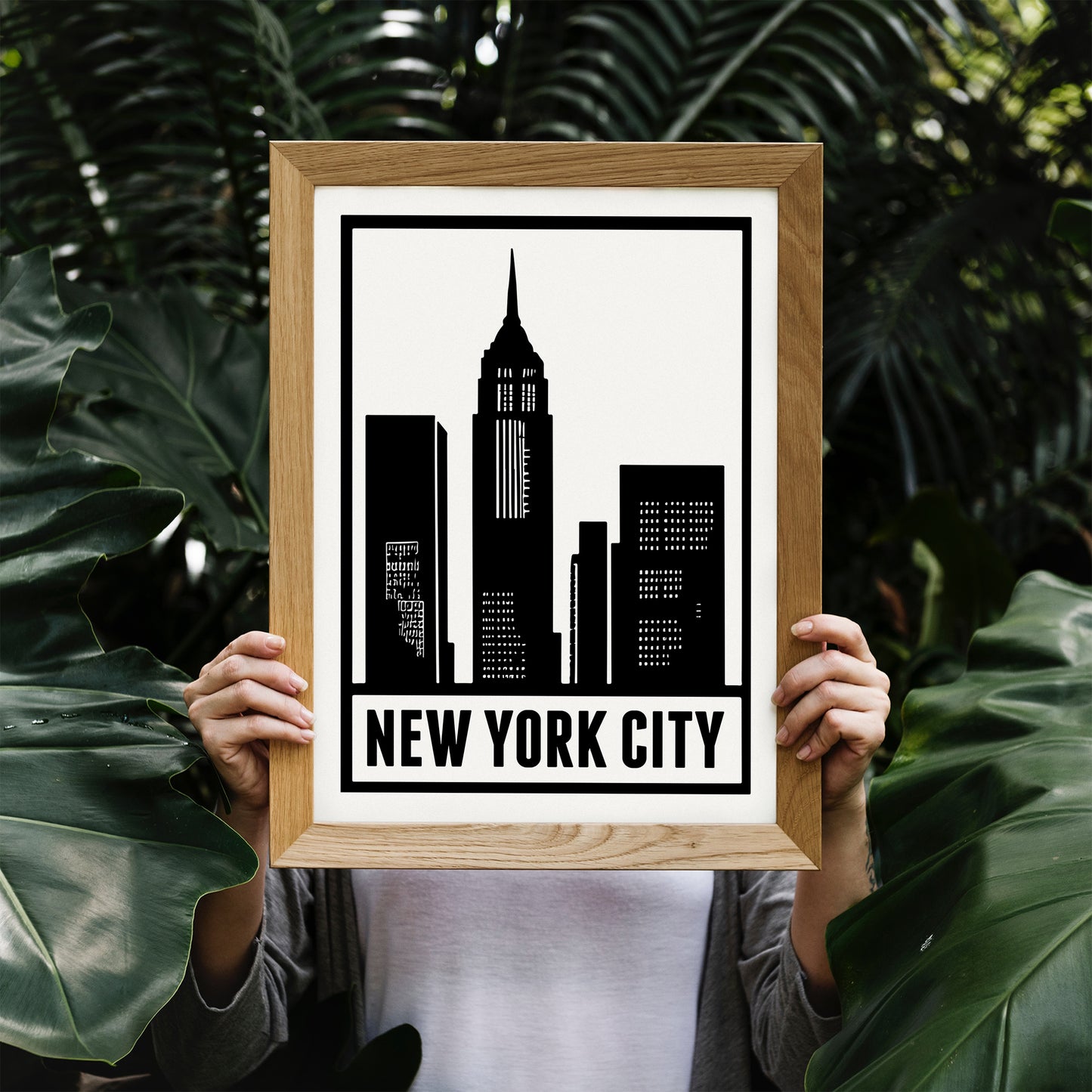 NYC Minimal Retro Poster