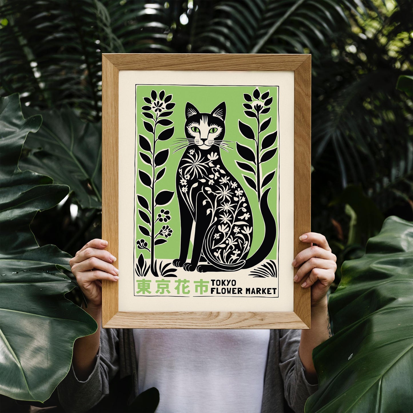Tokyo Flower Market Poster