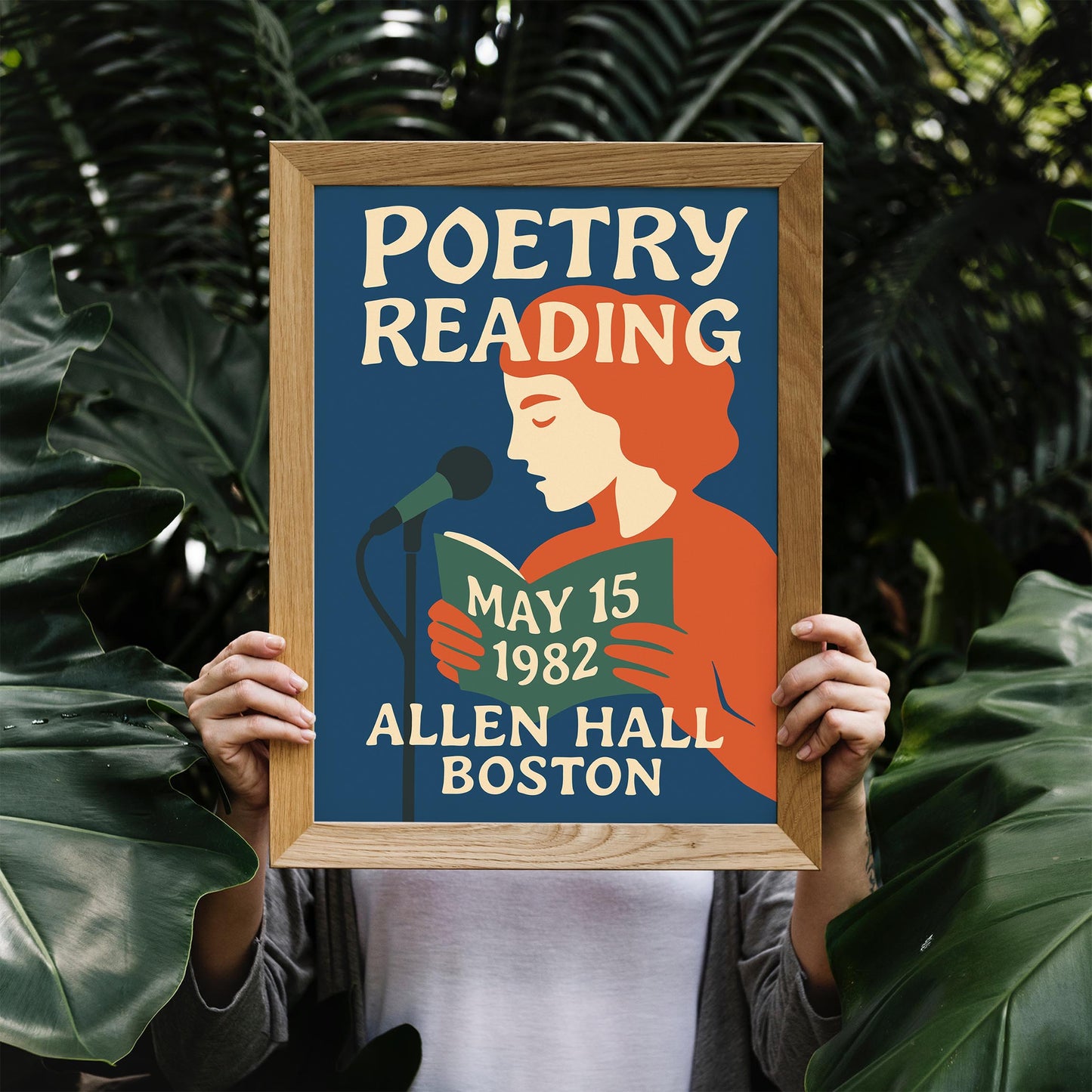 Poetry Reading Boston Poster