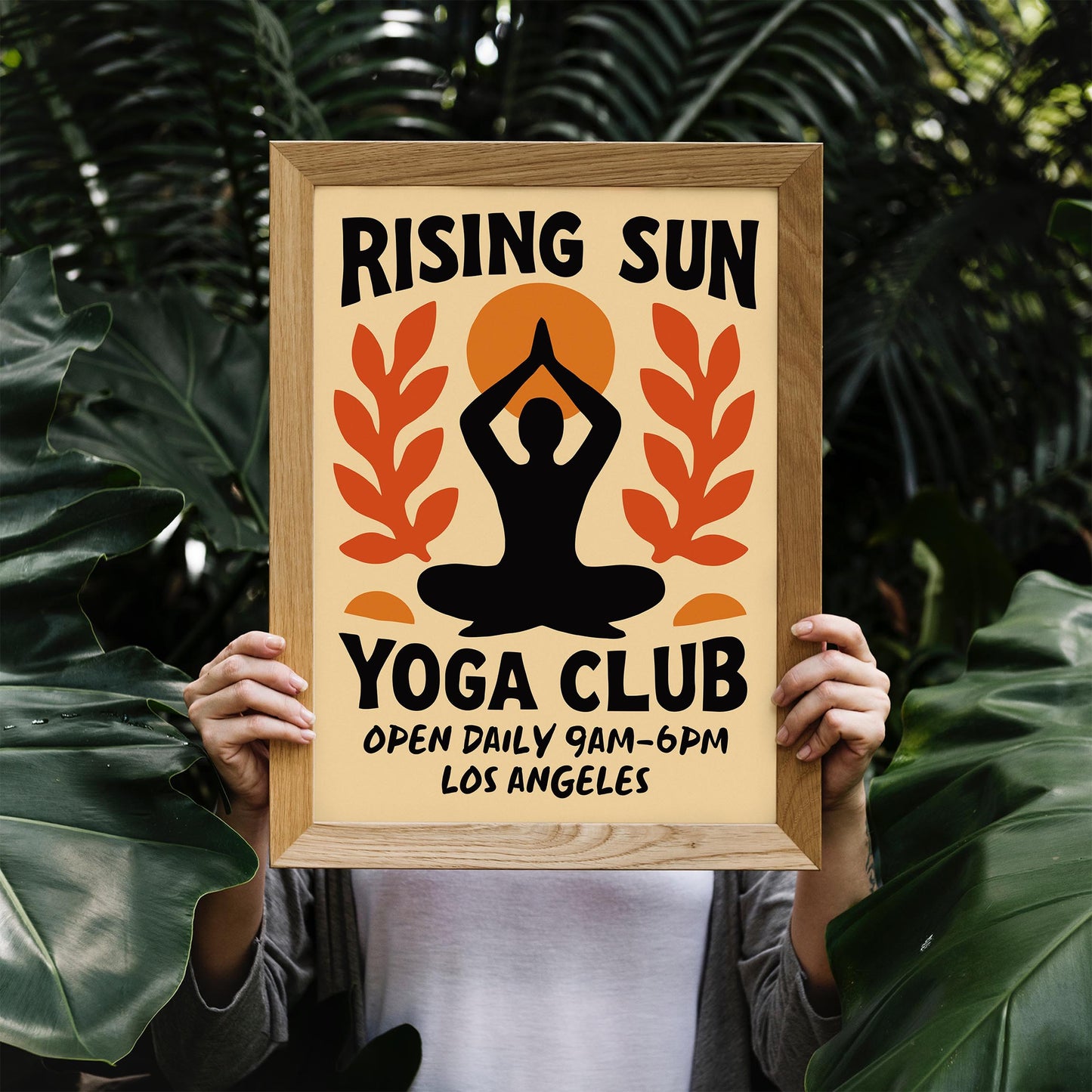 Yoga Club Los Angeles Poster