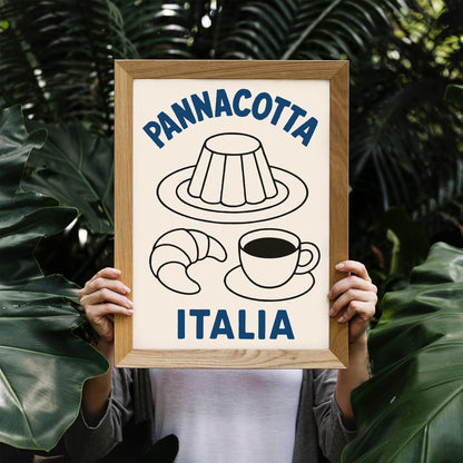 Panna Cotta Print Poster