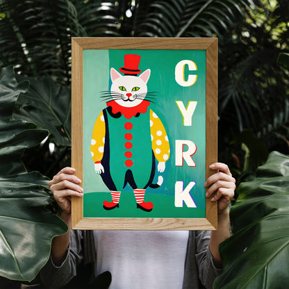 Vintage Polish Circus Poster