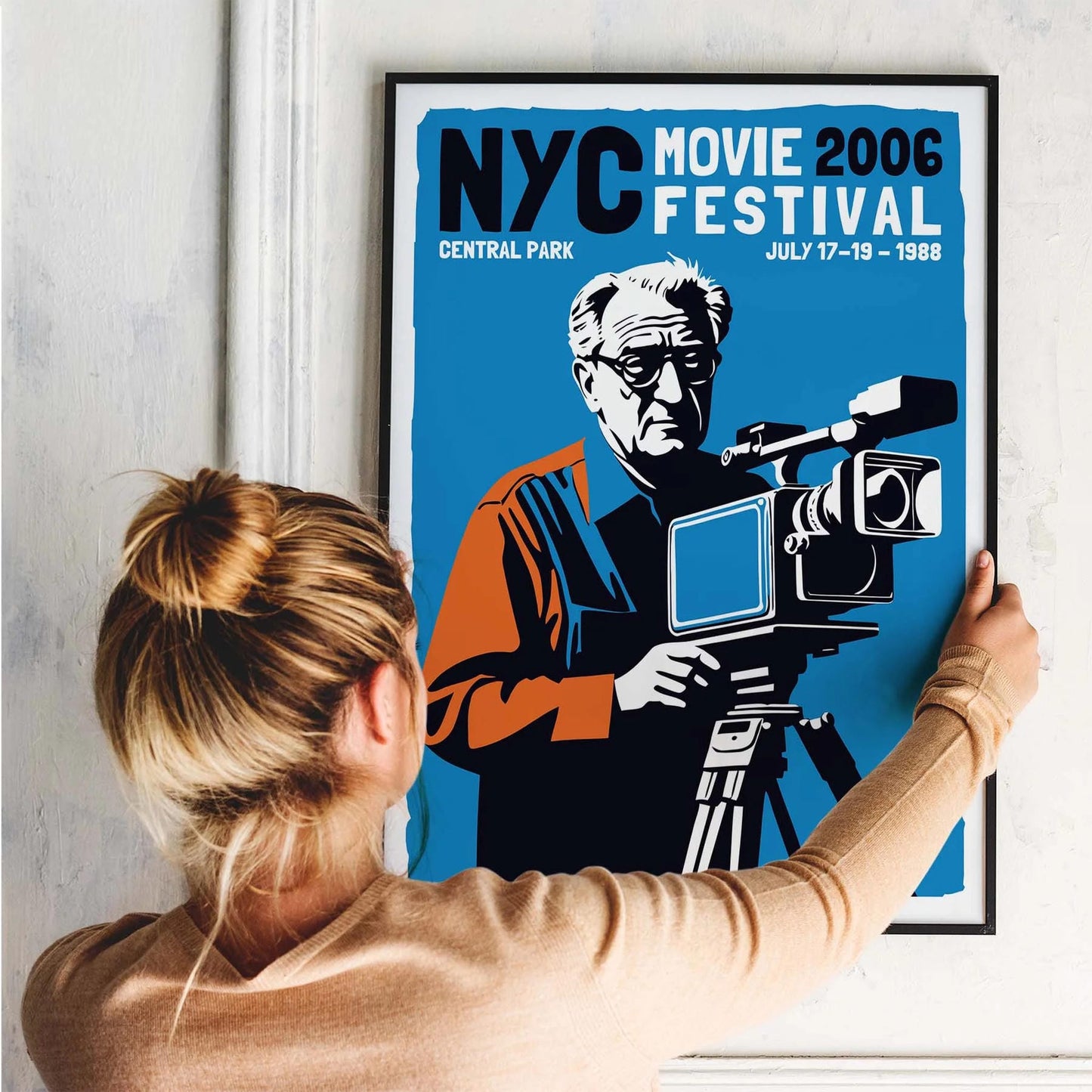 NYC Movie Festival 1988 Poster Print