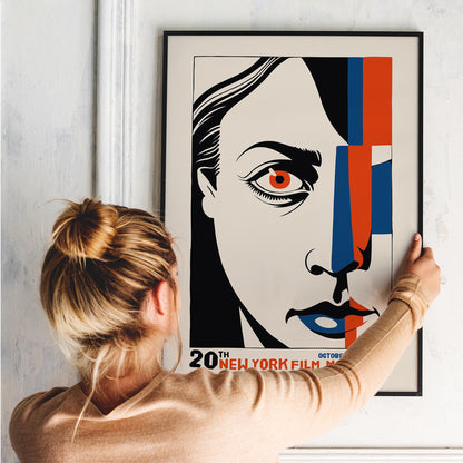 NY Film Marathon Poster Print