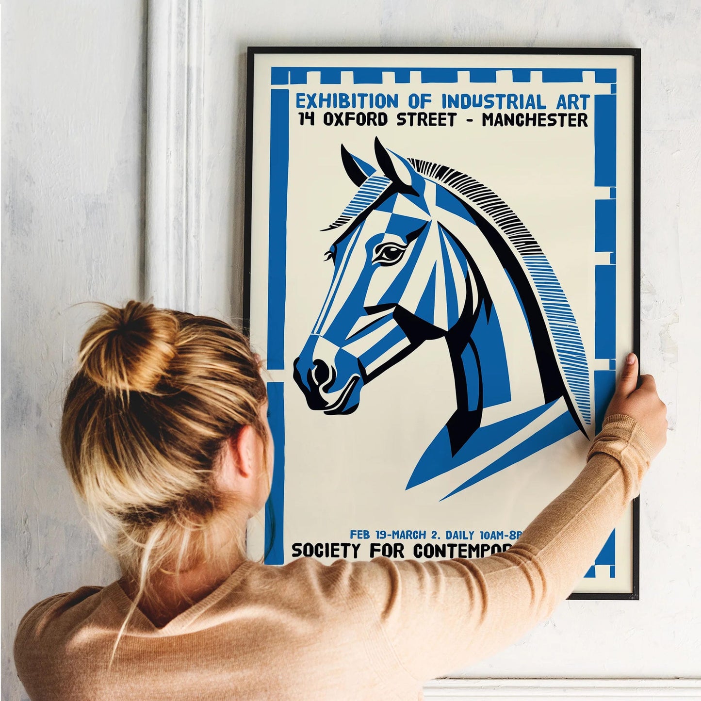 Exhibition of Industrial Art Poster