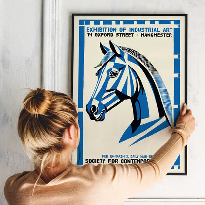 Exhibition of Industrial Art Poster