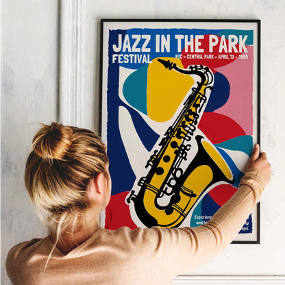 Jazz in the Park NYC Poster