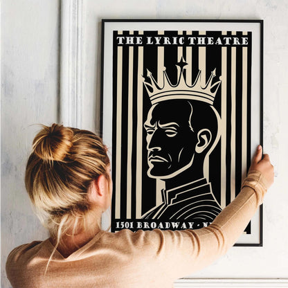 Lyric Theatre NYC Poster Print