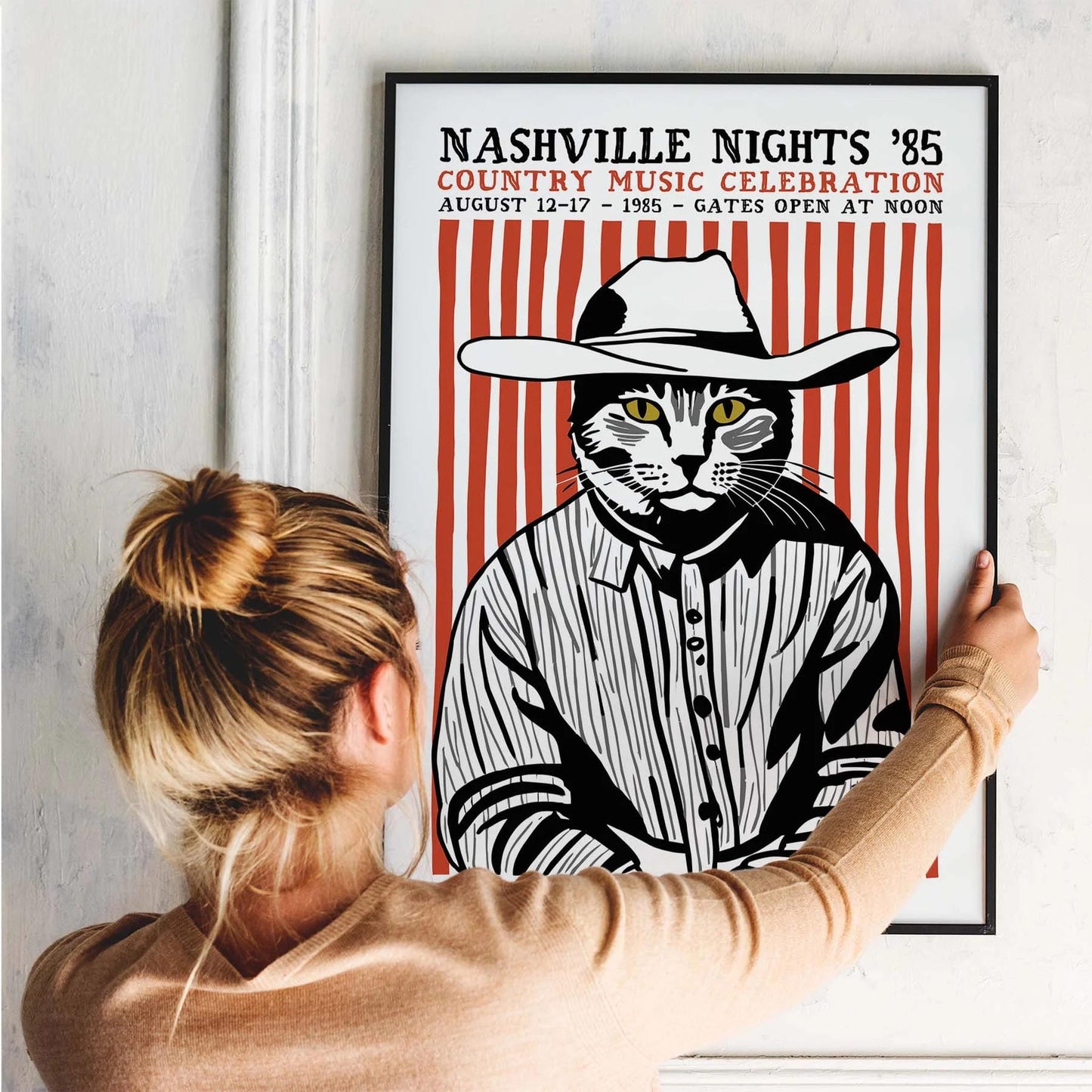 Nashville Nights Poster Print