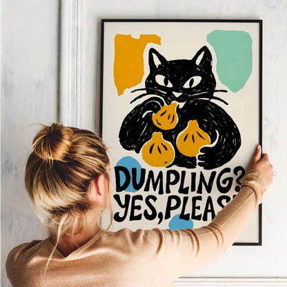 Dumpling Yes Please Poster
