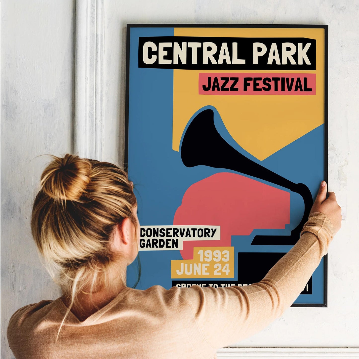Central Park Jazz Festival Poster