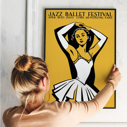 Jazz Ballet Festival Poster