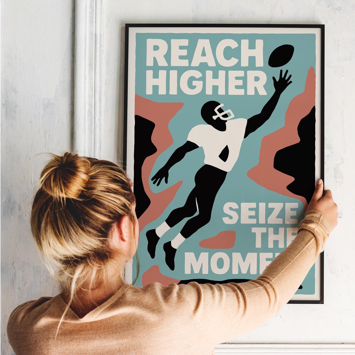 Football Motivation Poster Print