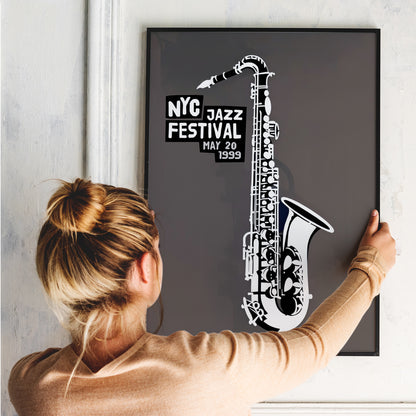 NYC Jazz Festival 1999 Poster