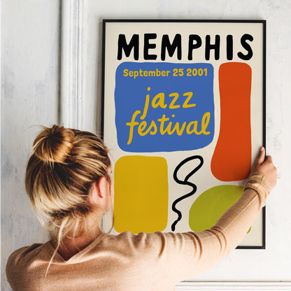 Memphis Jazz Festival Poster