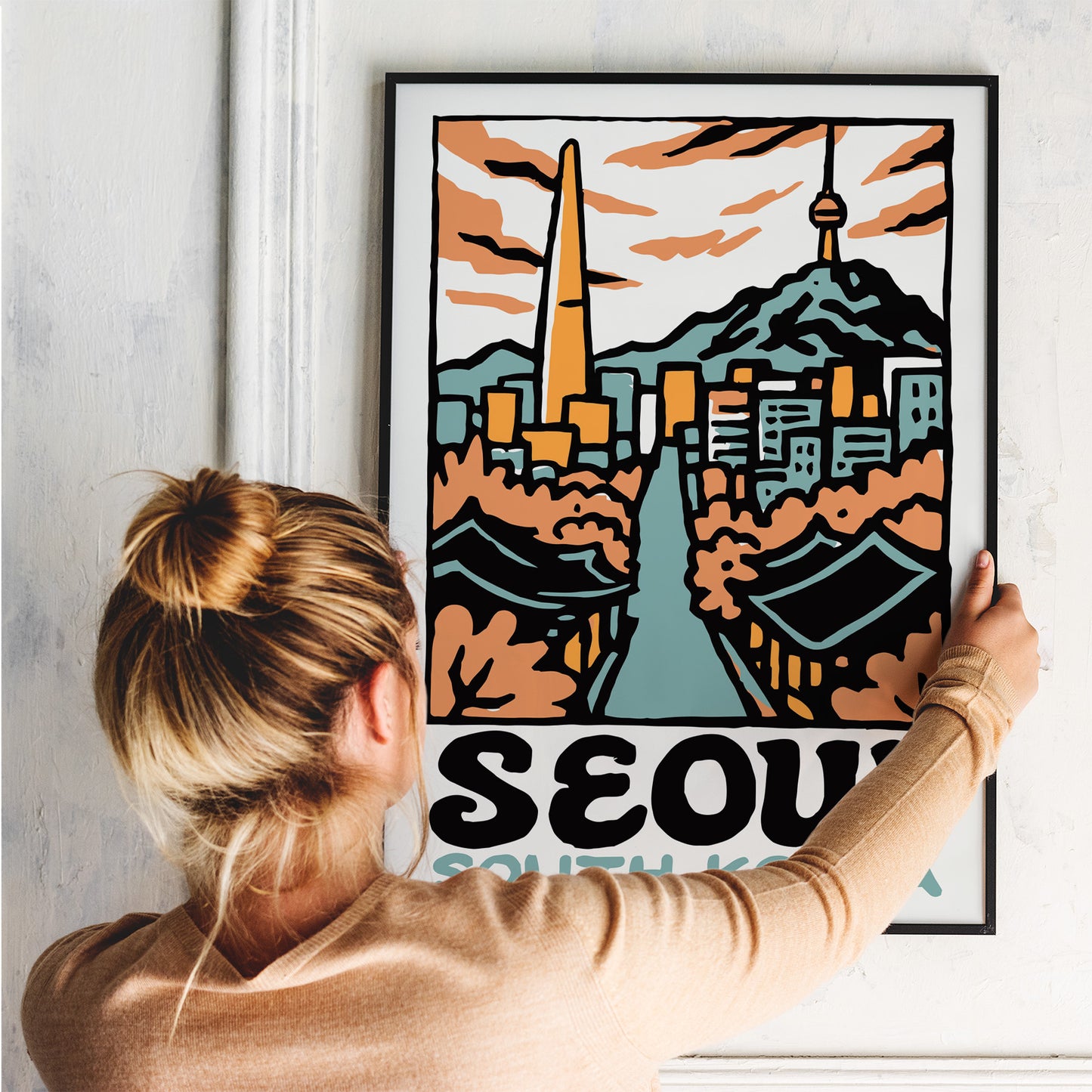 Seoul South Korea Poster