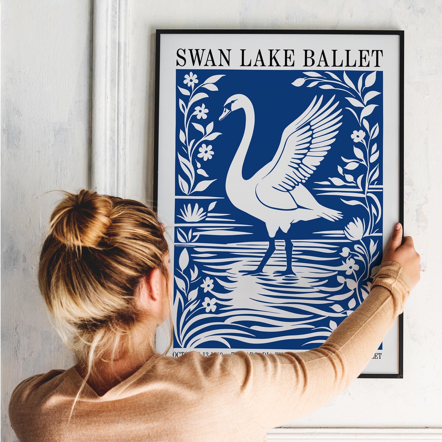 Swan Lake Ballet Poster Print