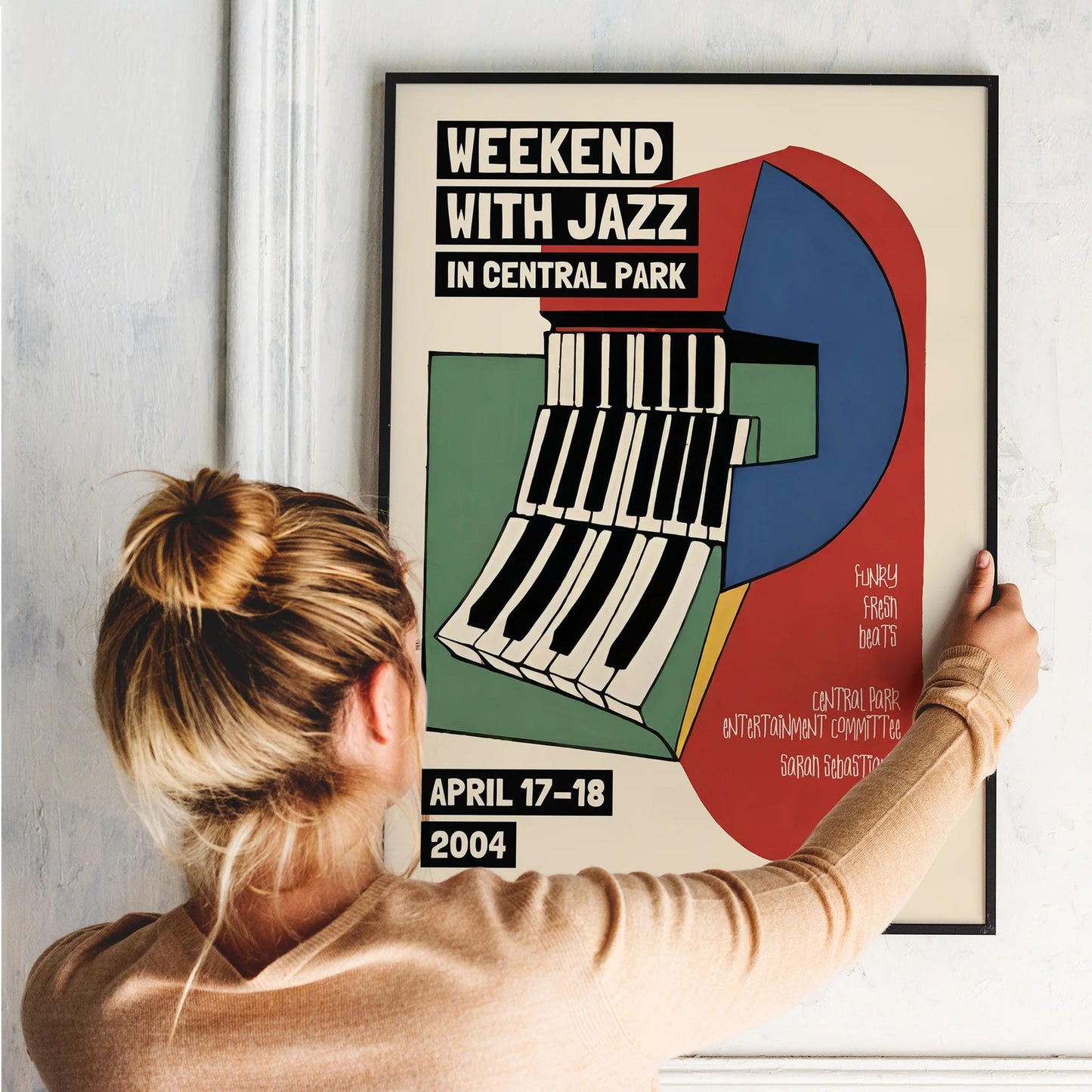 Weekend with Jazz - Central Park Poster