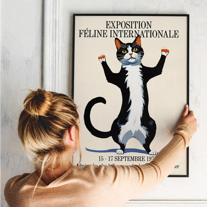 International Cat Show Poster 1975