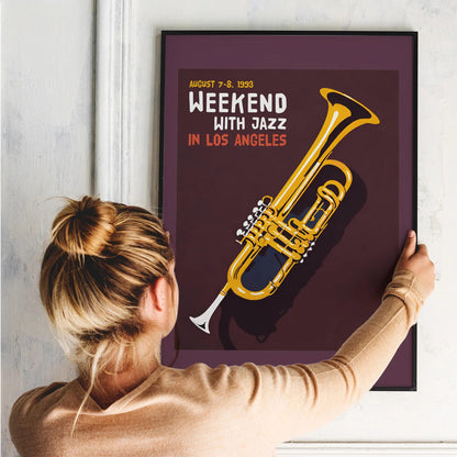 Weekend with Jazz – LA 1993 Poster
