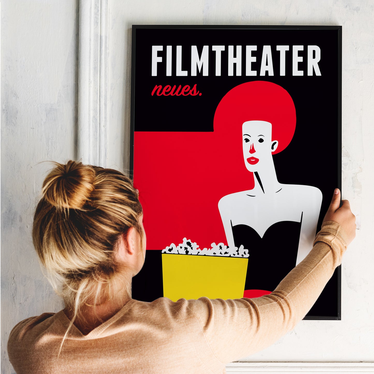 Filmtheater Neues Vintage Cinema Poster