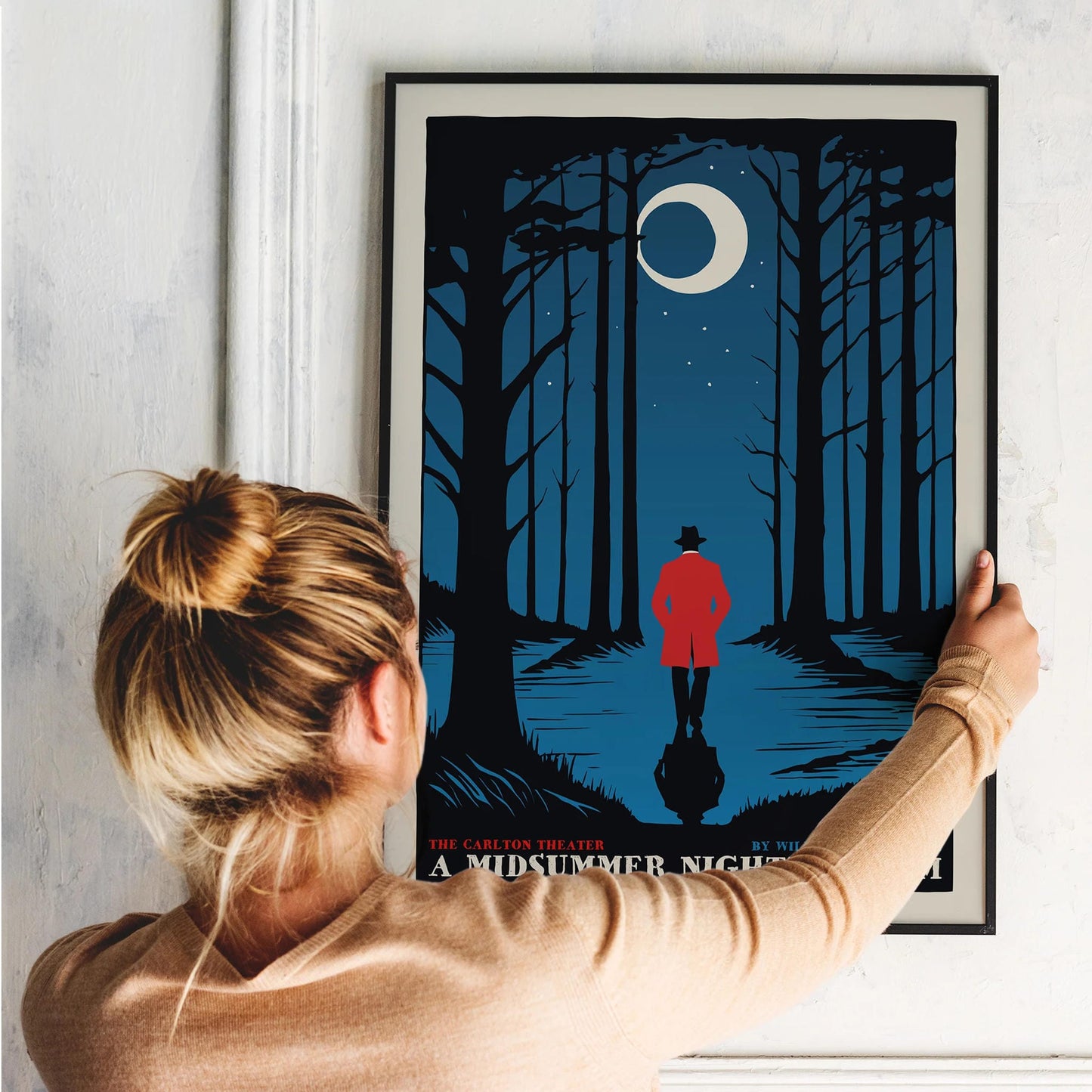 Midsummer Night Forest Theatre Poster