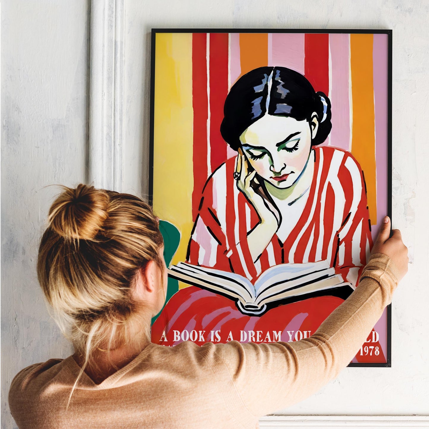 Book Lover Poster Print